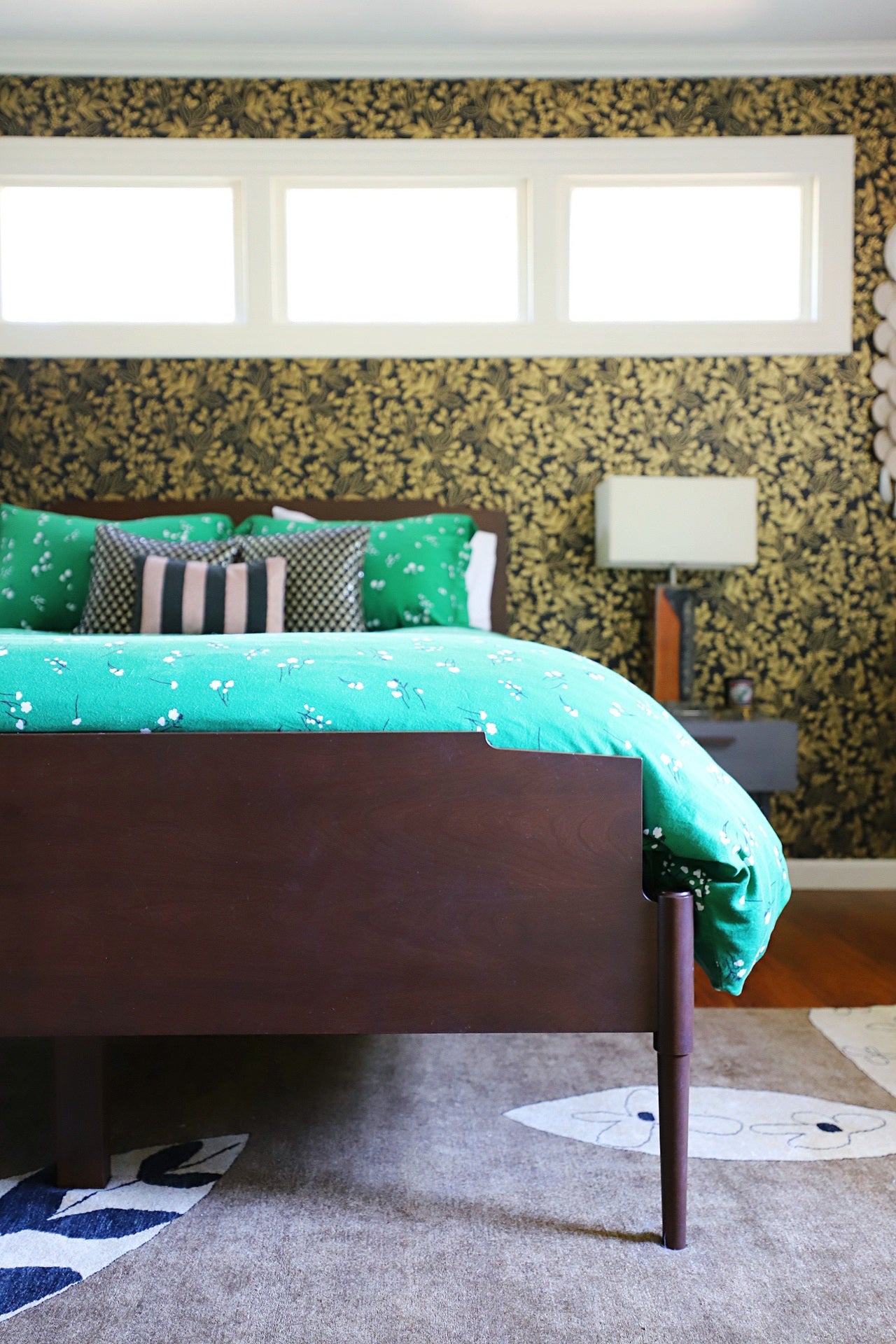 A Midsummer Night's Dream: How Team H&W Styles SS19 Bedding | Wildflower Emerald | Charlotte Janvier | Hygge & West