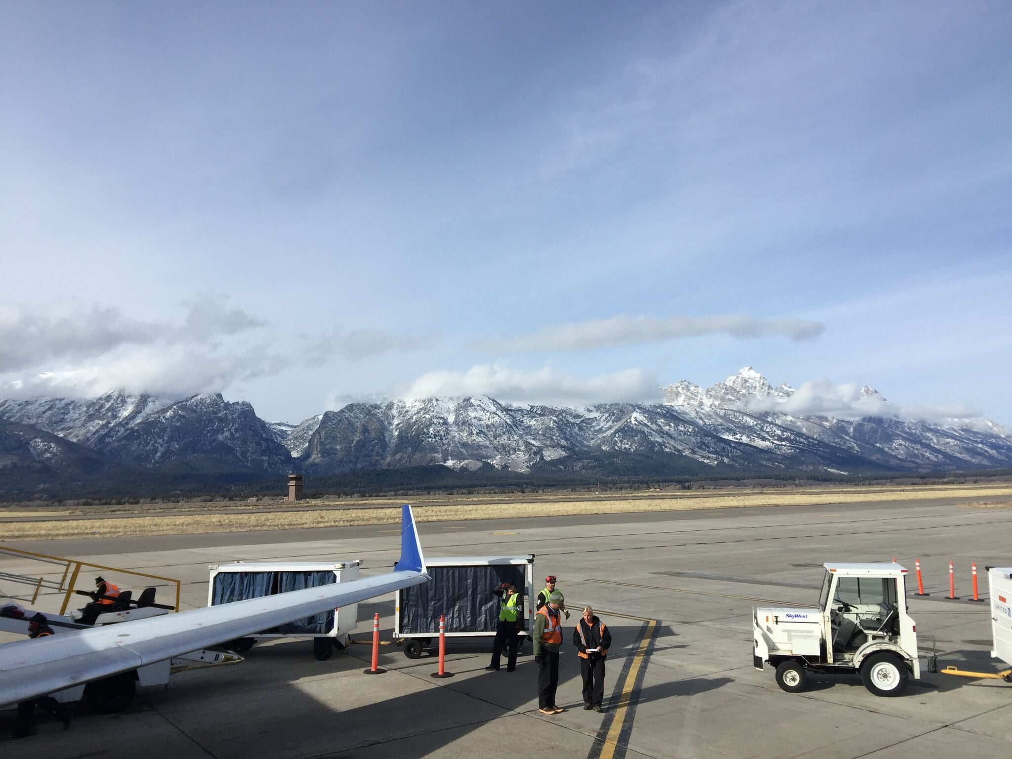 H&W Book; Behind the Scenes; Jackson Hole airport