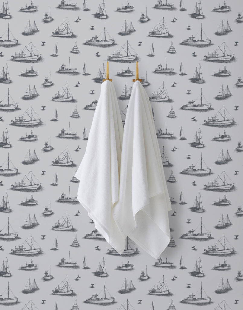 Ahoy! Fog wallpaper | Allira Tee | Hygge & West