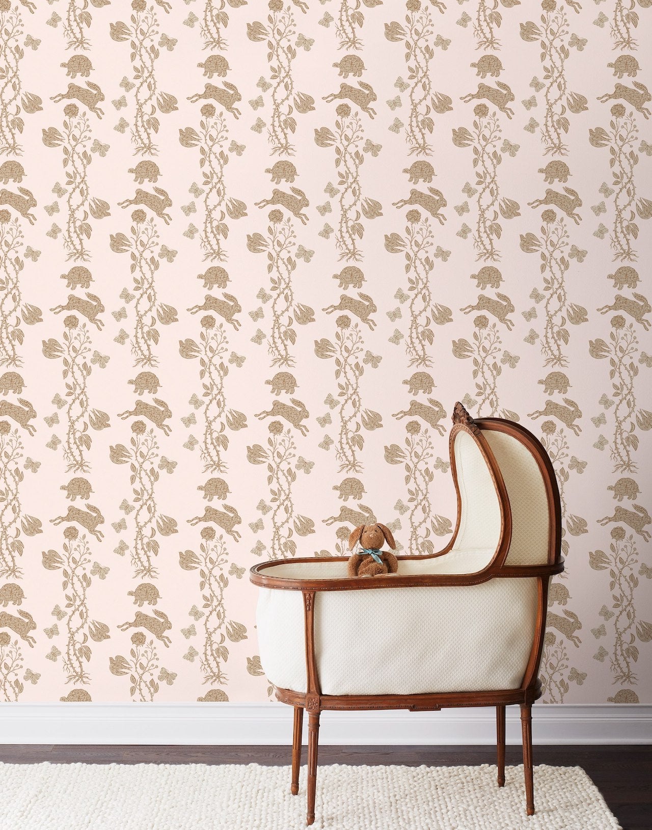 Pattern Players: PATCH NYC | Fable Blush wallpaper | Hygge & West