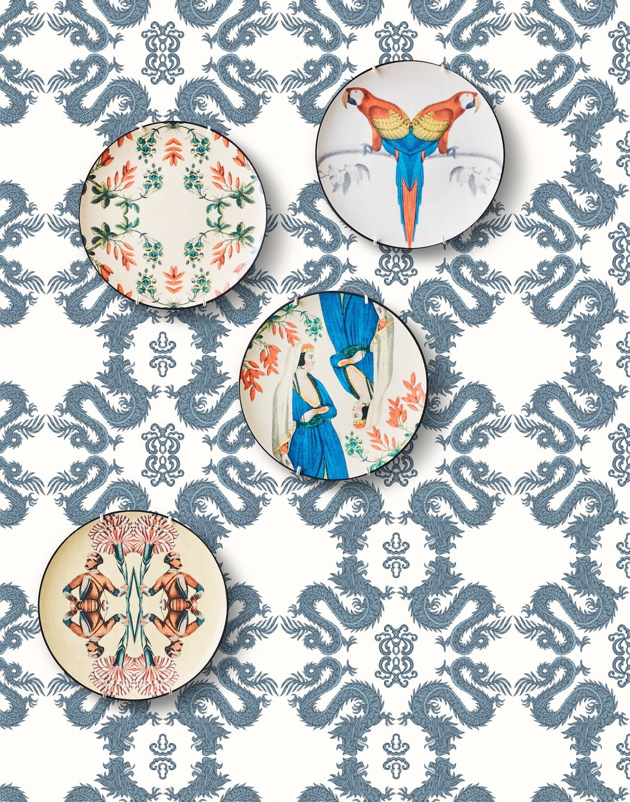 Pattern Players: PATCH NYC | Fortune Chinoiserie wallpaper | Hygge & West