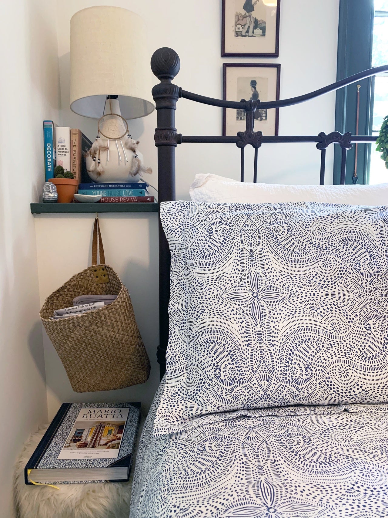 A Midsummer Night's Dream: How Team H&W Styles SS19 Bedding | Andanza Navy | Laundry Studio | Hygge & West