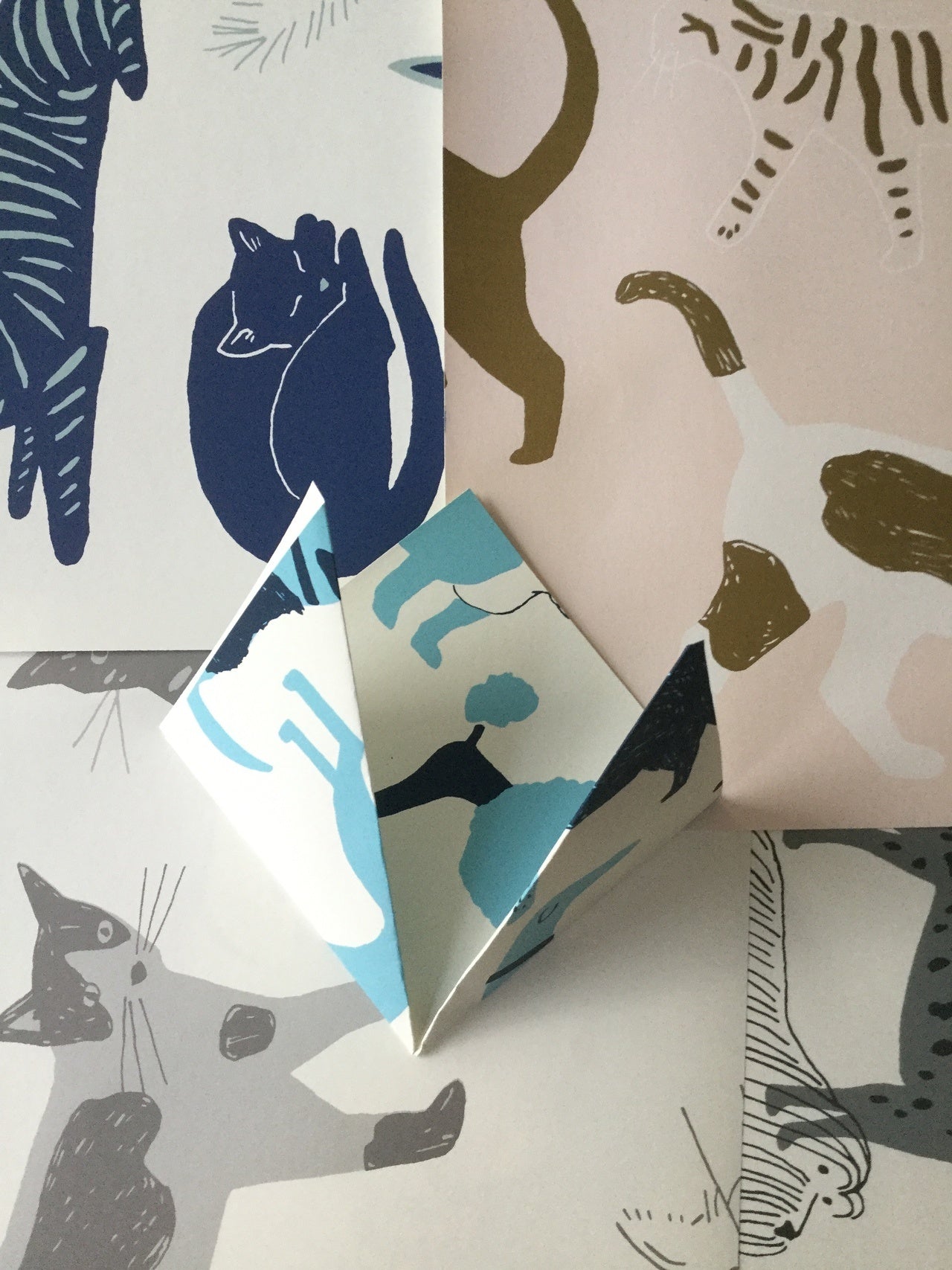 Pattern Players: Batya Stepelman | DIY Origami Wallpaper Bookmark | Hygge & West