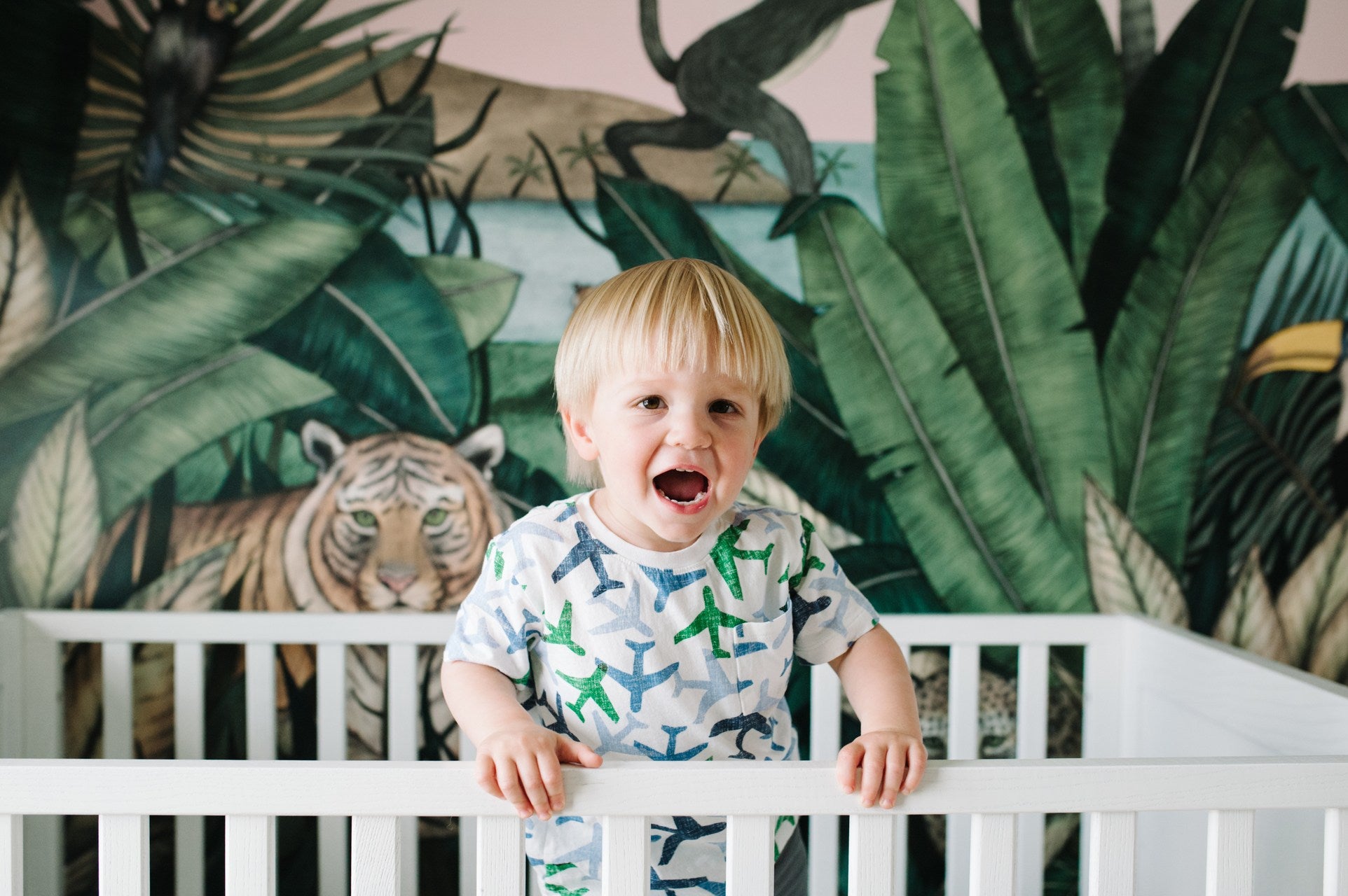 Bengal Sunrise wallpaper mural | Allira Tee | Hygge & West