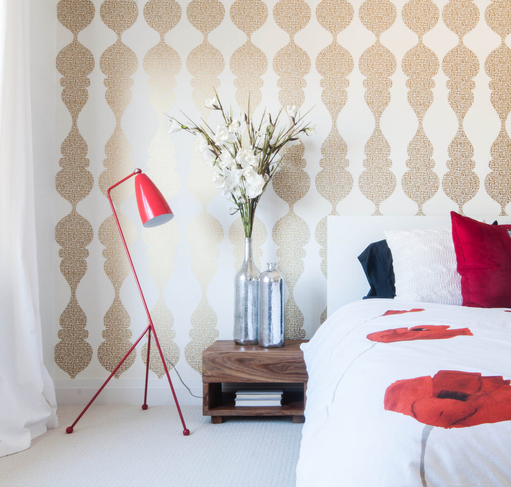 Wallpaper Two Ways with Leclair Decor