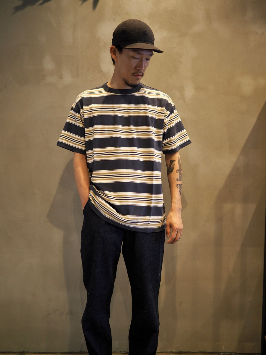 即納・全国送料無料 phigvel old Pullovers border Harajuku knit