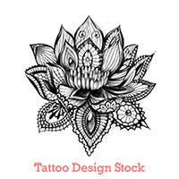 lotus mandala tattoo design high resolution download