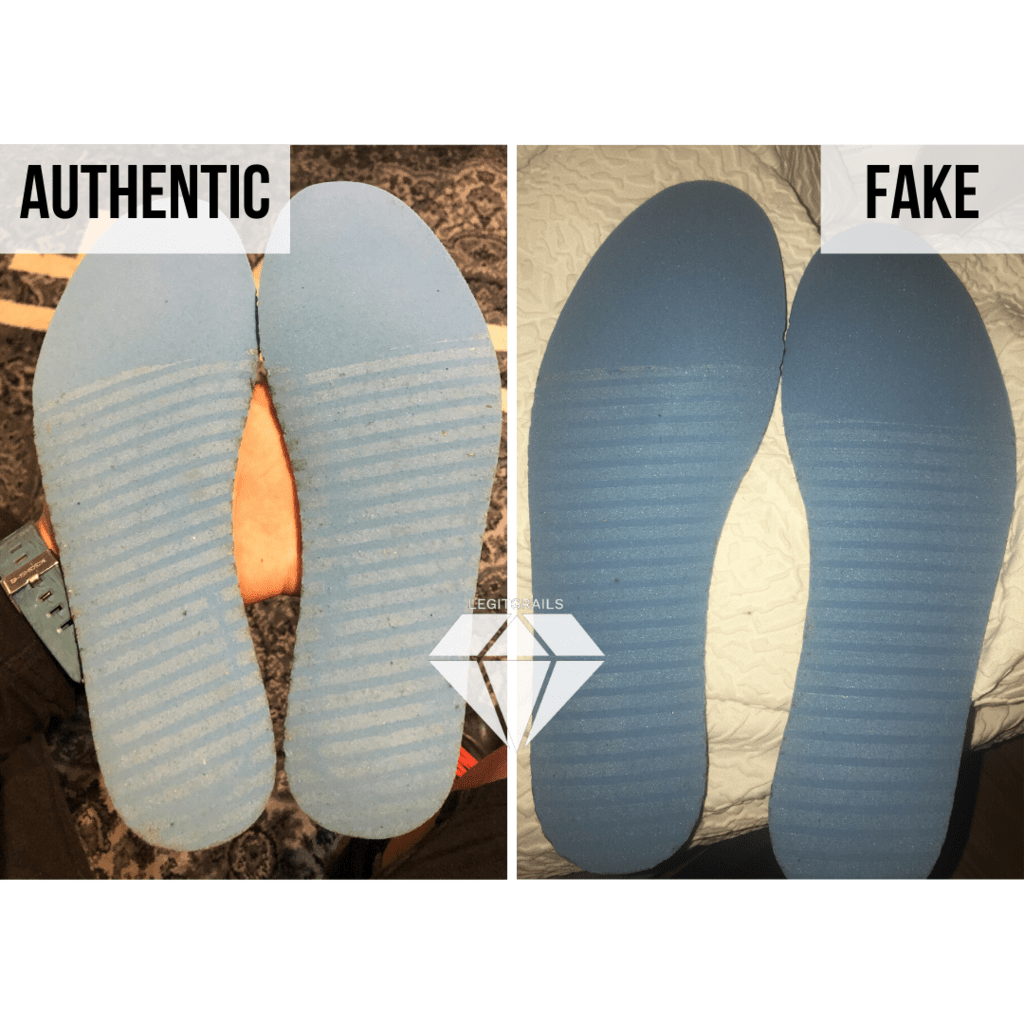 How To Spot Fake Travis Scott Jordan 1 Low: The Backside of the Insole Method
