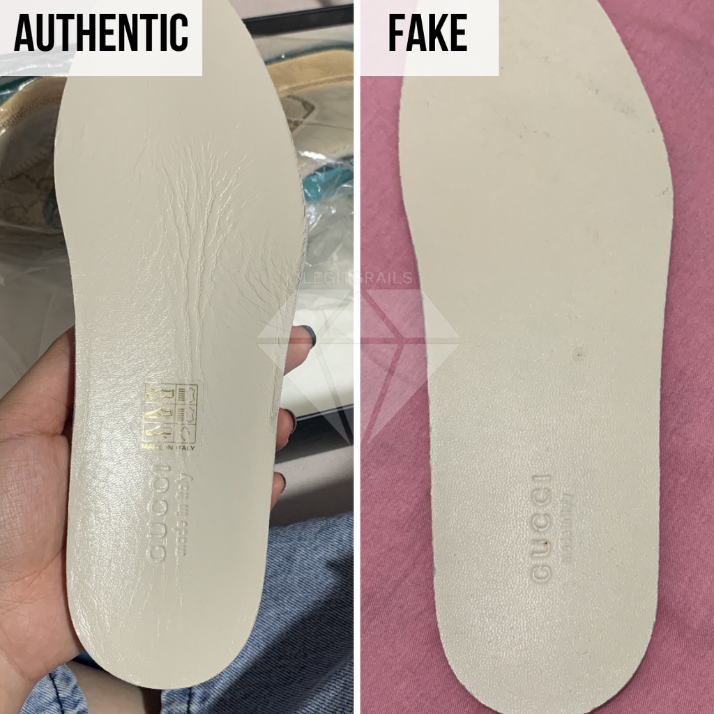 The Insole Method | How to authenticate Gucci