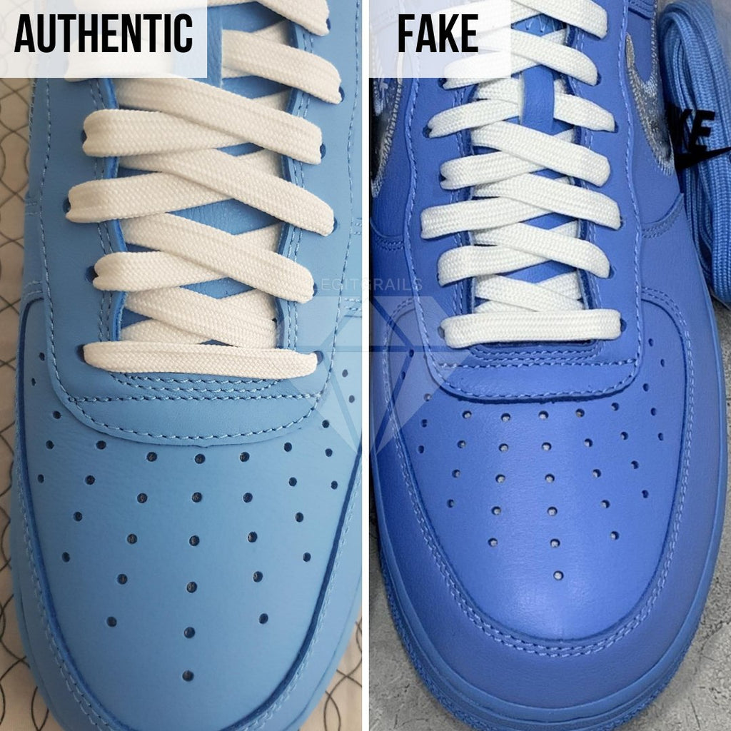 Nike Air Force 1 Off-White MCA Real VS Fake Guide: The Toe Box Method