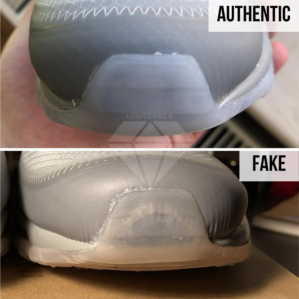 How to Spot Fake Air Max Off-White 97 Menta: The Front Block Method