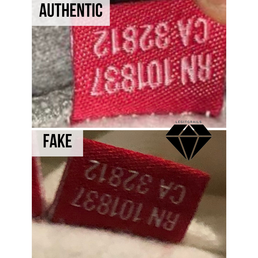 How to spot fake Supreme Box Logo hoodie: the side tag method