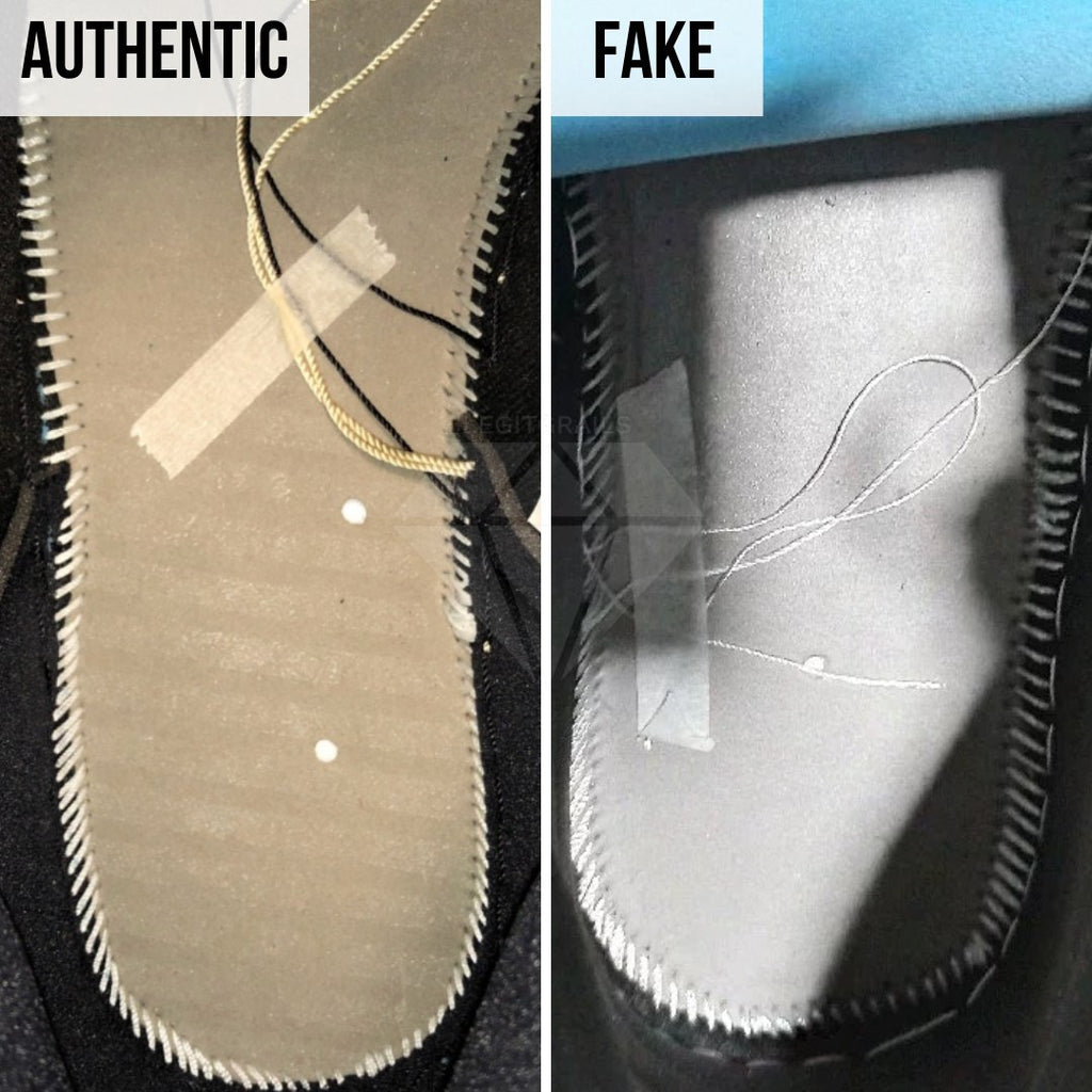 How To Spot Fake Jordan 1 Shattered Backboard 3.0: The Footbed Method
