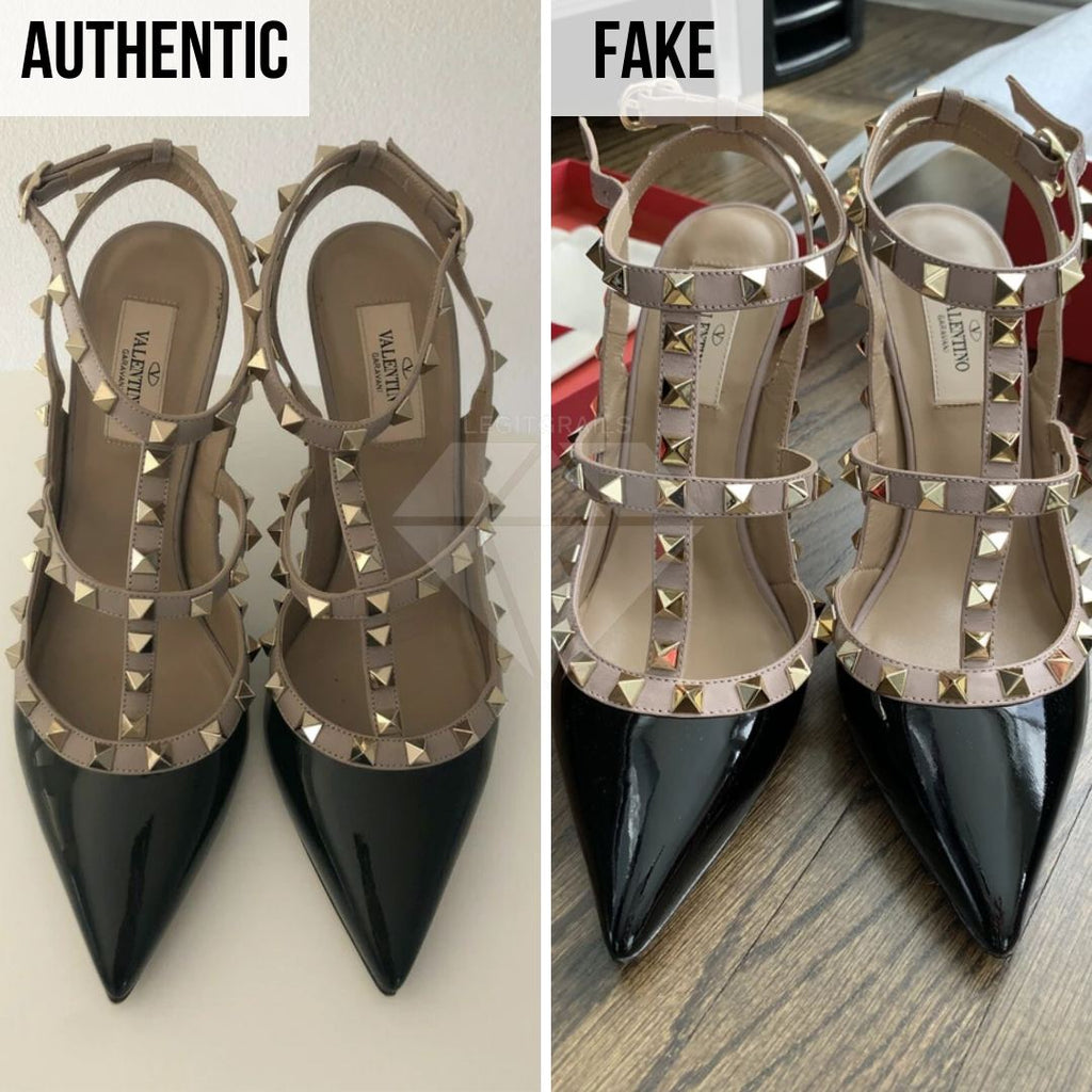Valentino Rockstud Pumps Fake VS Real Guide: The Overall Look Method