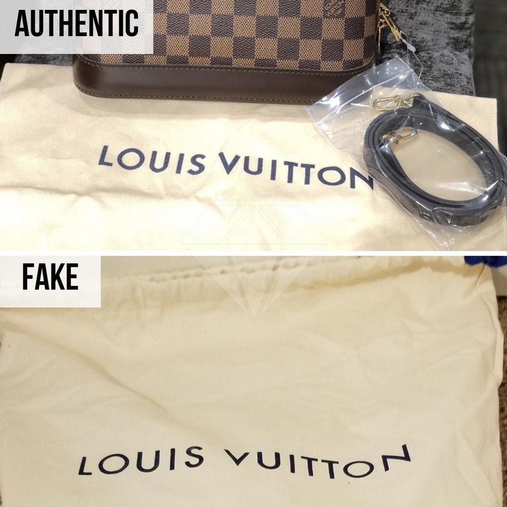 Louis Vuitton Alma Bag Fake vs Real Guide: The Packaging Method