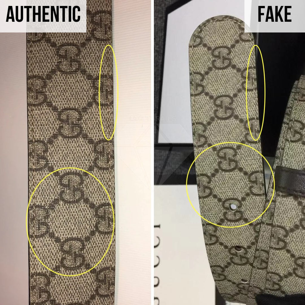 Gucci Supreme Belt Authentication Guide: The Pattern Method