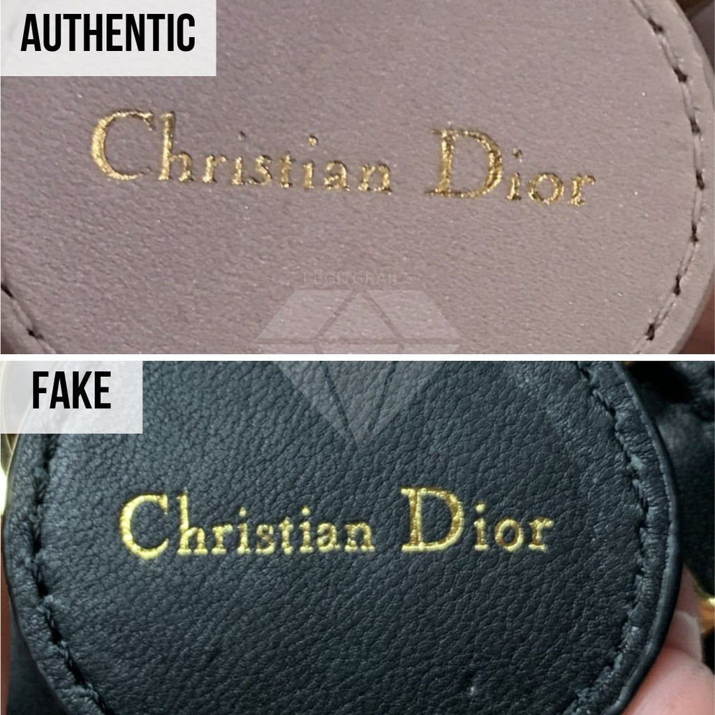 Dior Lady Bag Authentication Guide: The "O" Hang Tag Method