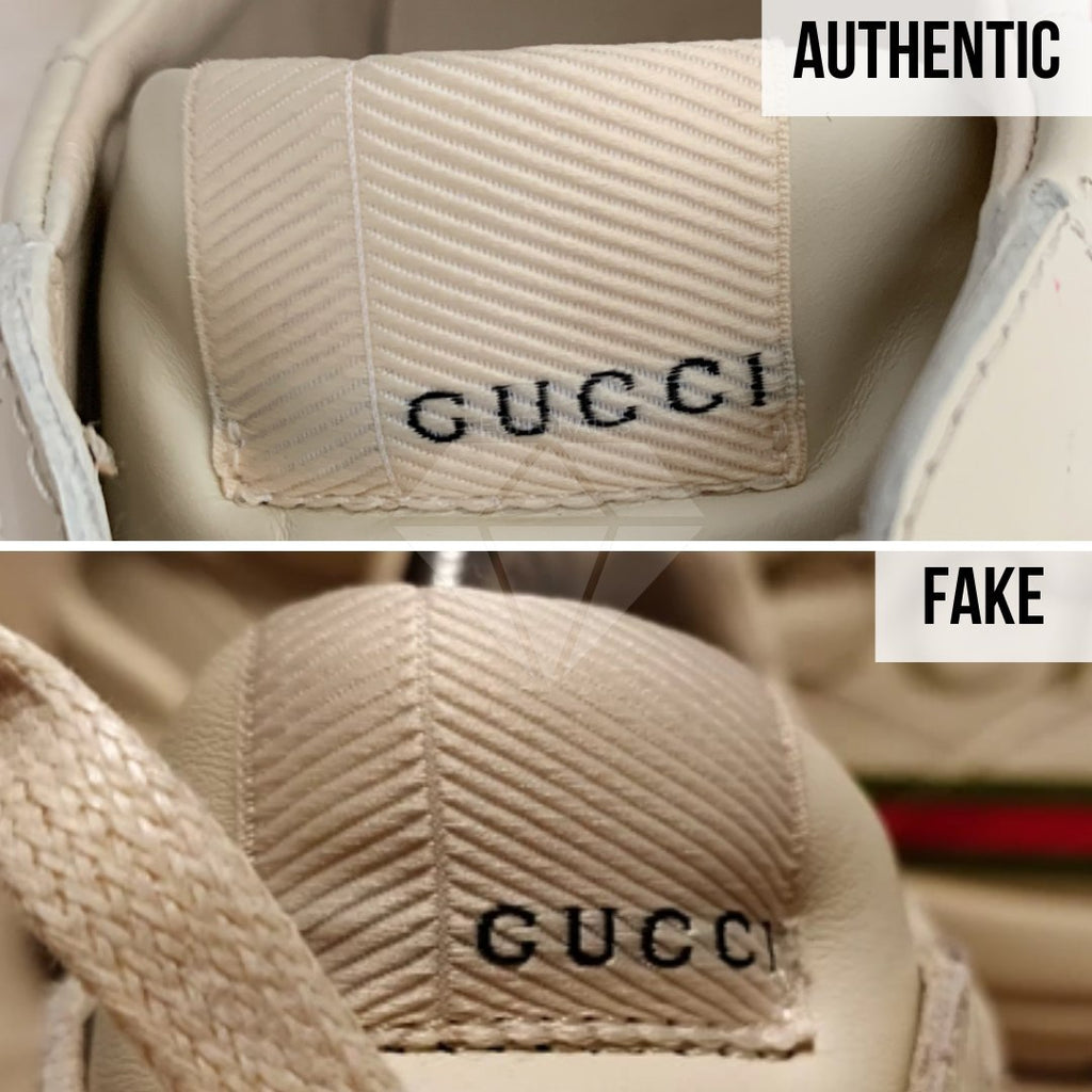 Gucci Rhyton Gucci Print Sneakers Legit Check Guide: The Tongue Tag Method