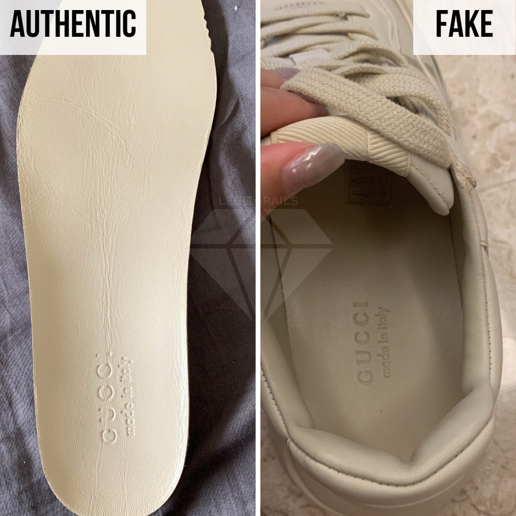 Gucci Rhyton Gucci Print Sneakers Legit Check Guides: The Insole Logo Method