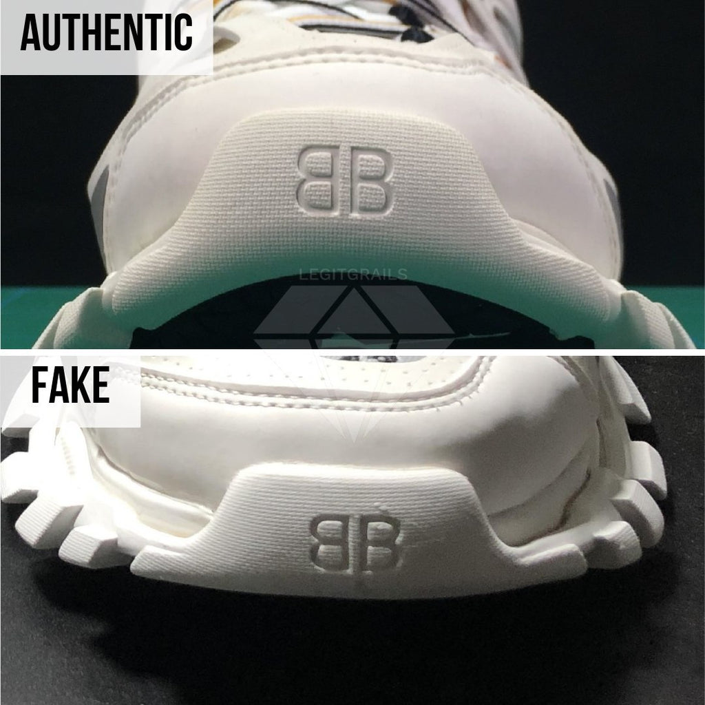 How To Spot Fake Balenciaga Track Sneakers: Iconic Balenciaga Logo