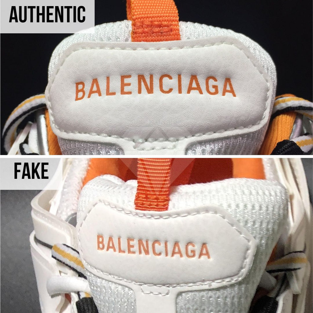 How To Spot Fake Balenciaga Track Sneakers: Different Labels