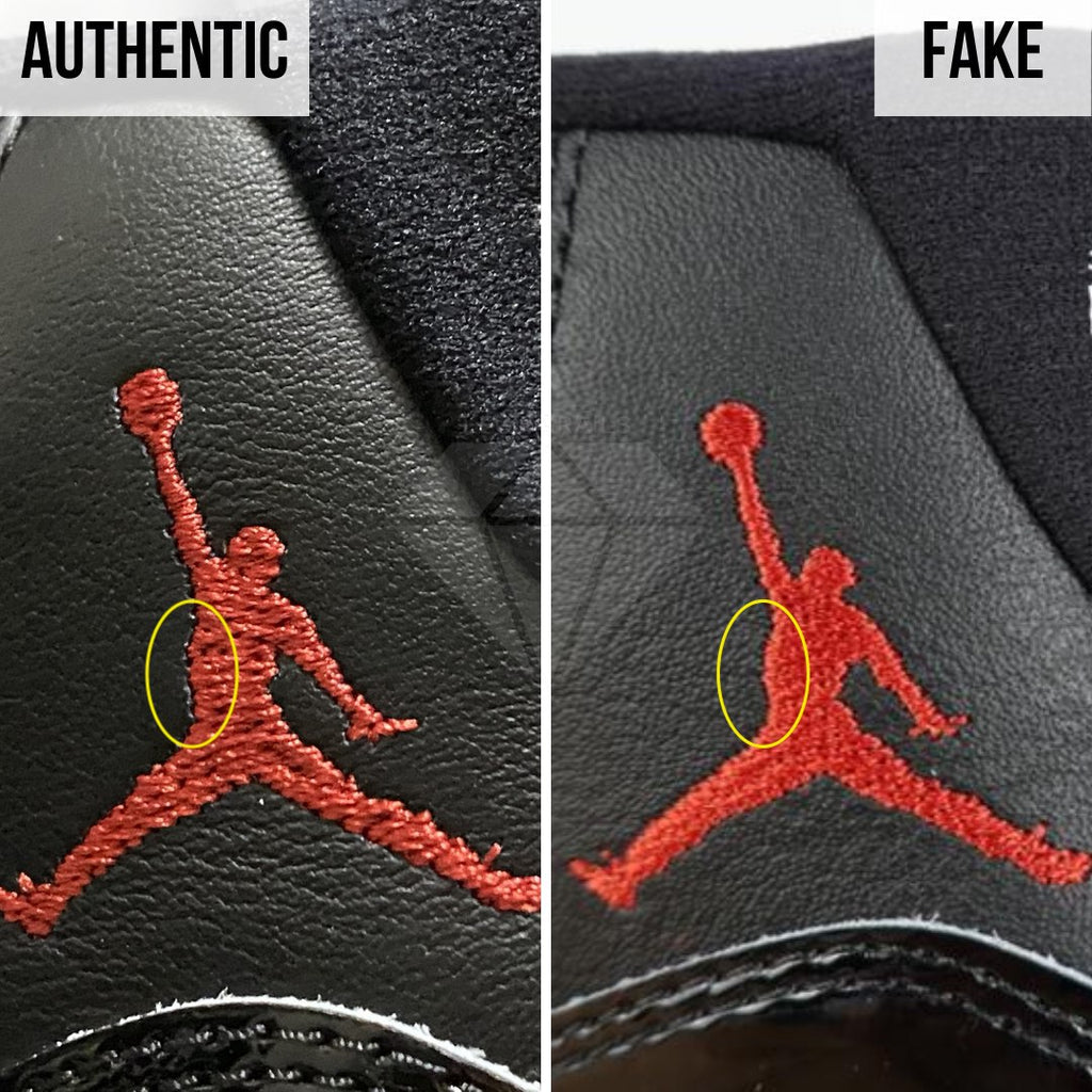 How To Spot Fake Jordan 11 Bred: The Heel Jumpman Logo Method