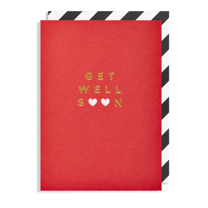 Get Well Soon Two Hearts-Greeting & Note Cards-Twigg Home