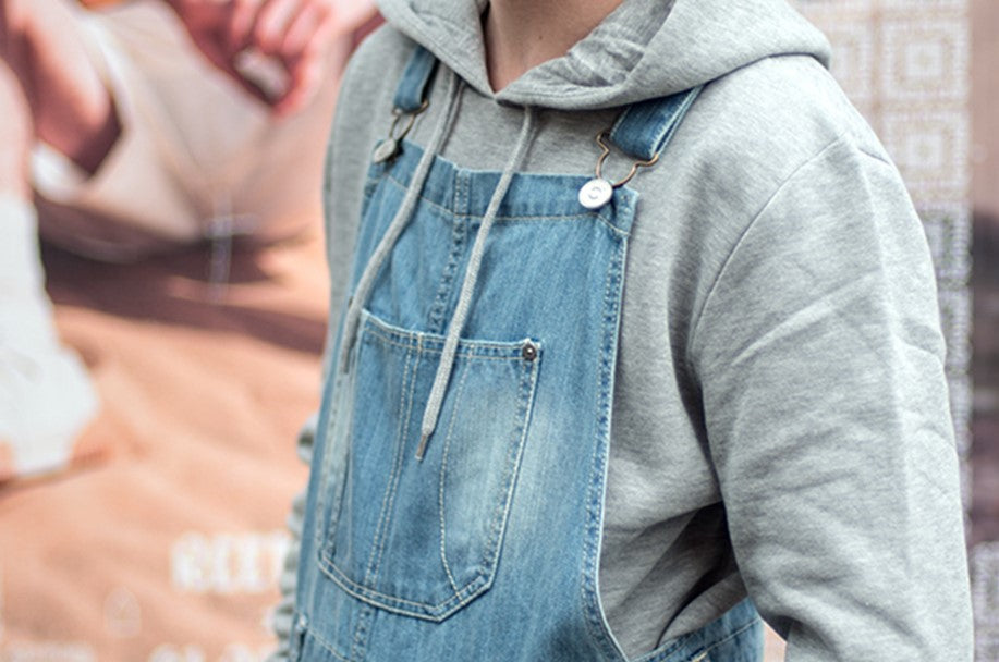 winter dungaree outfit