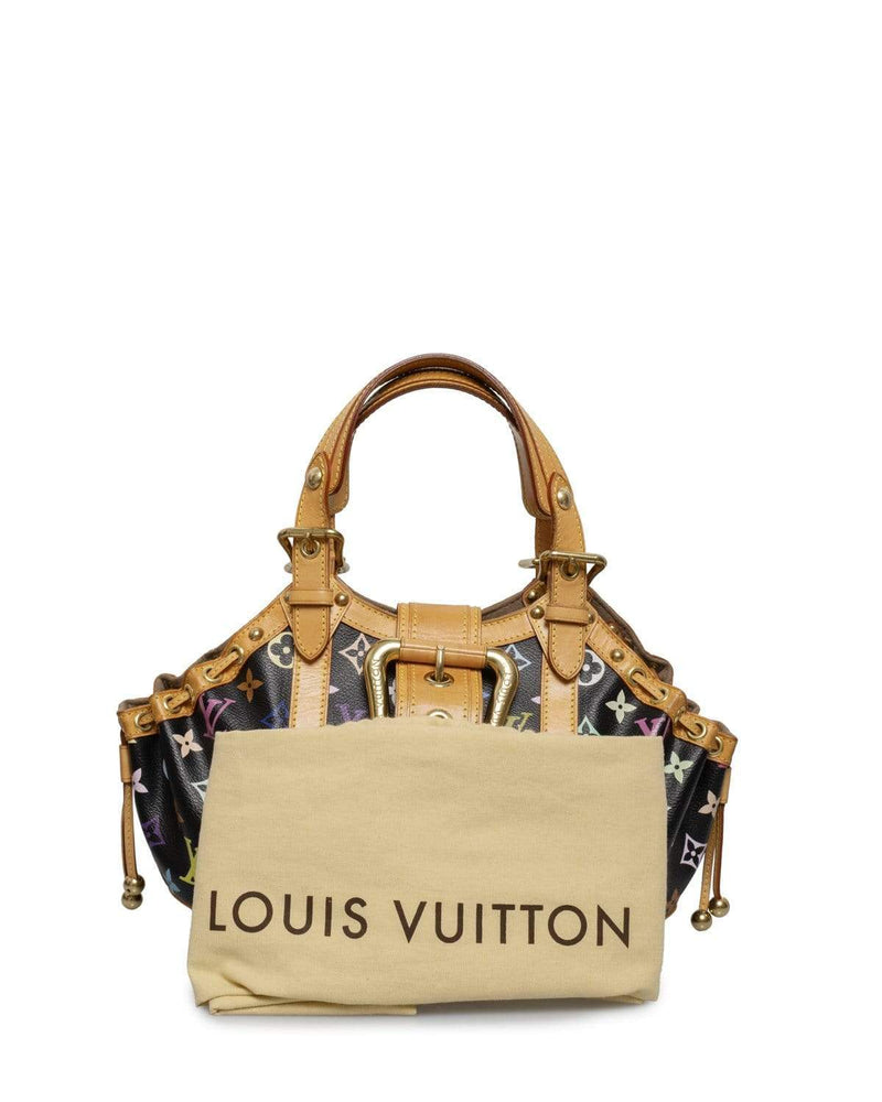 Louis Vuitton Louis Vuitton Black Murakami Turismo Shoulder Bag - AGL1422