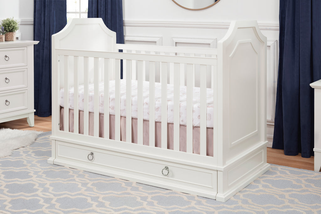 convertible crib with storage drawer