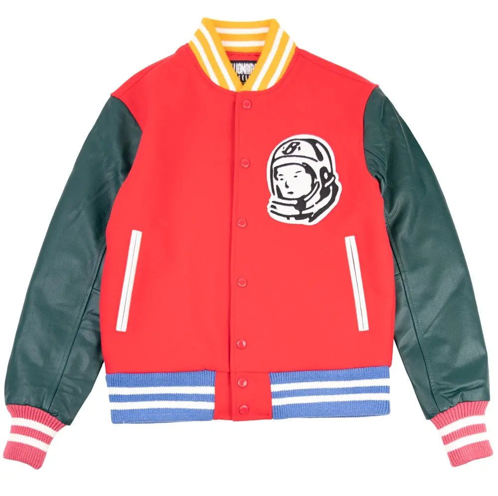 Billionaire Boys Club Letterman Jacket Red - Puffer Reds