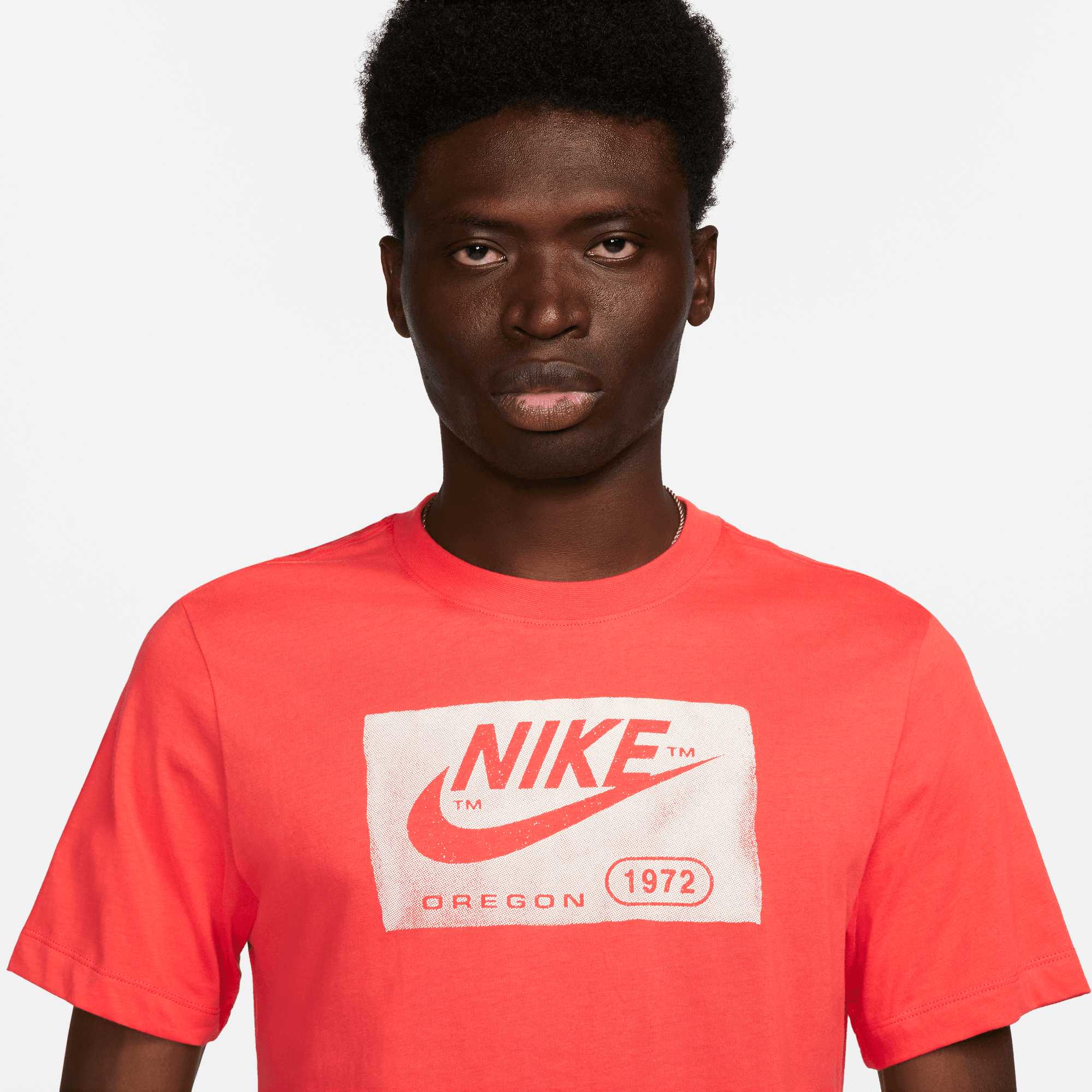 red nike air shirt