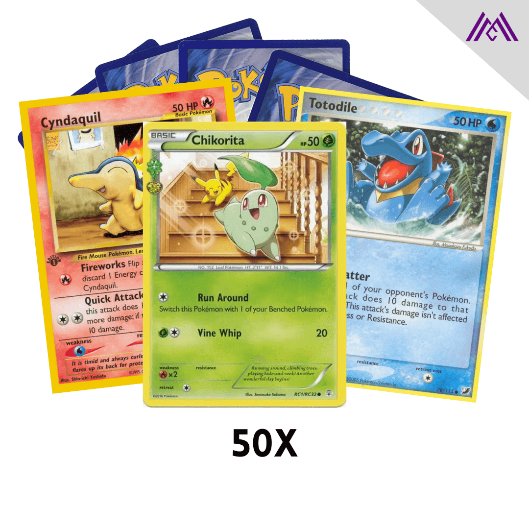 Precies renderen Eindeloos 50x Random Pokemon kaarten bundel kopen? | Mojocards.nl