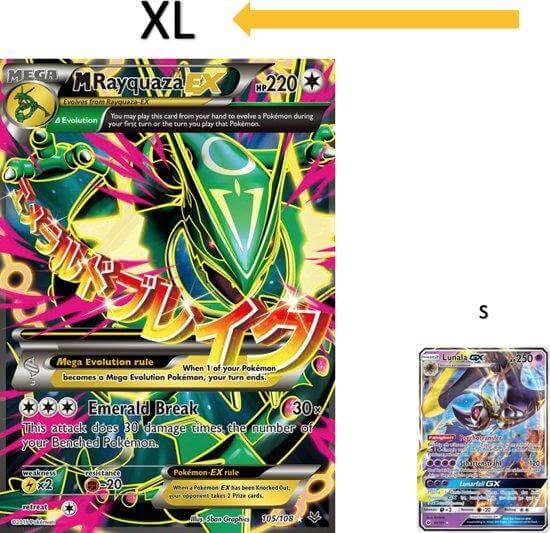 2 EX/GX grote Pokemon kaarten - Mojocards.nl