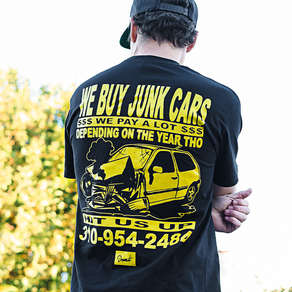 Junk Cars - Black – Donut Media Store