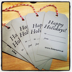 Custom Hand-Stamped GIft Tags