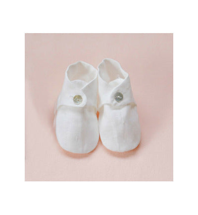 Fog Linen Work Linen Baby Shoes