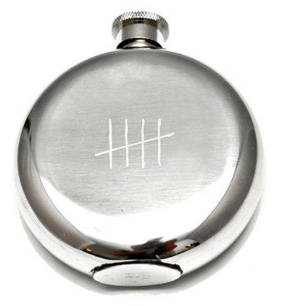 Tick Marks 5 oz. Flask | Izola