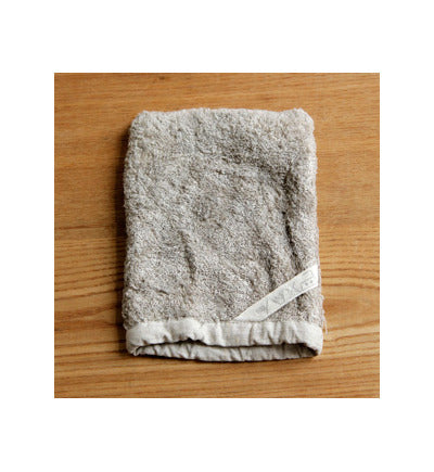 Fog Linen Work Linen Massage Bath Mitten