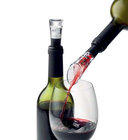 Menu Selection Decanting Pourer + Vacuum Stopper Set