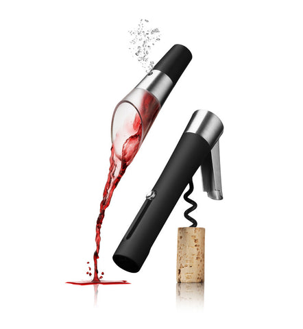 Menu Vignon Wineset Waiter Corkscrew + Decanting Pourer