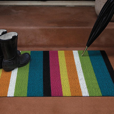 Bold Stripe Indoor Outdoor Mats | Chilewich