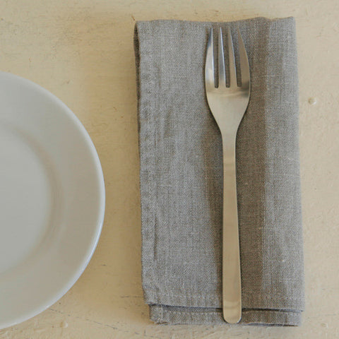 Natural Napkin with Stamp | Fog Linen