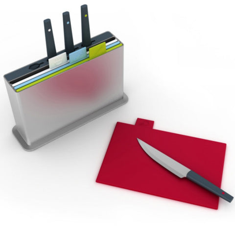 Index Plus Chopping Boards and Knives Set | Joseph Joseph