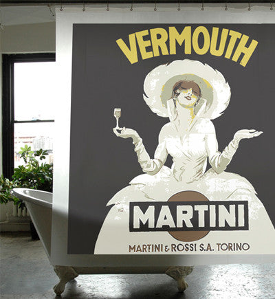 Martini Shower Curtain | Izola