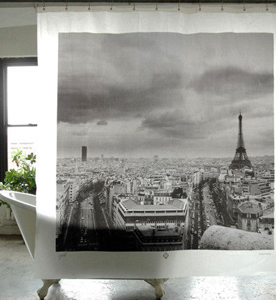 Paris PVC Shower Curtain | Izola