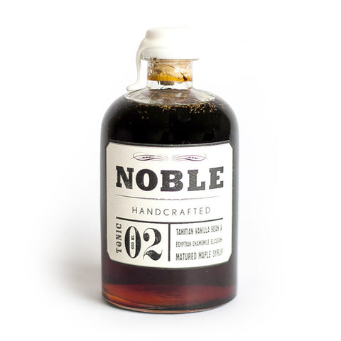 Tahitian Vanilla Bean & Egyptian Chamomile Blossom Matured Maple Syrup | Noble Tonic No. 2
