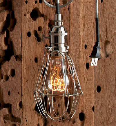 Workshop Cage Pendant Lamp