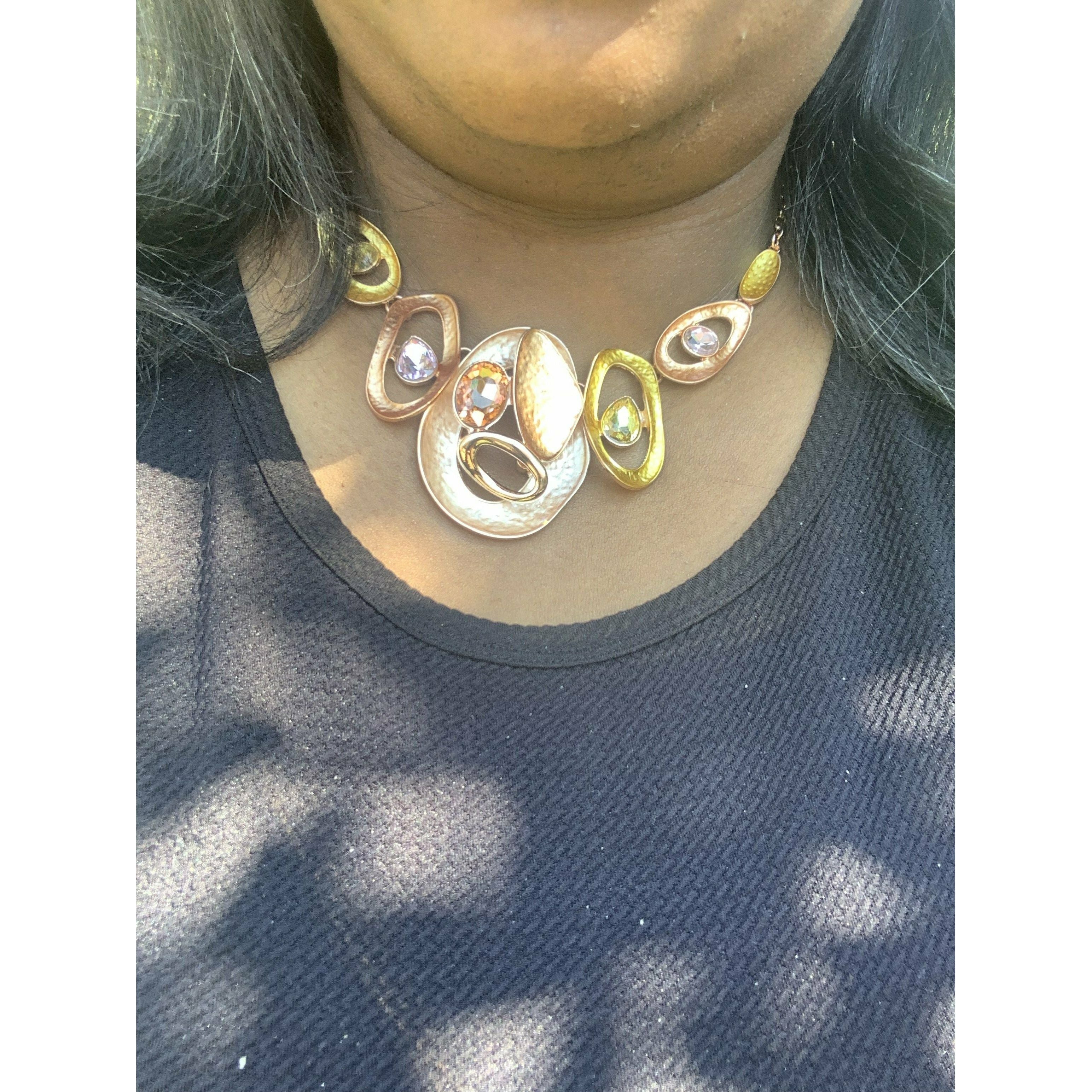 Peach and Gold Linda