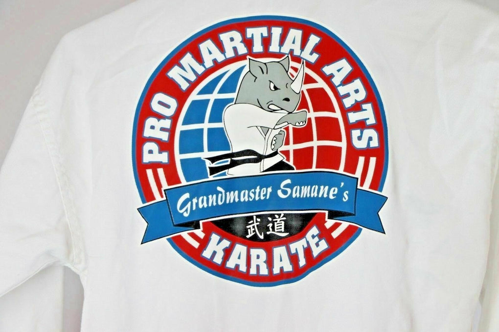 Tiger Claw Martial Arts Karate Coat Jacket Grandmaster Samane's Costume Size 1 - Fazoom